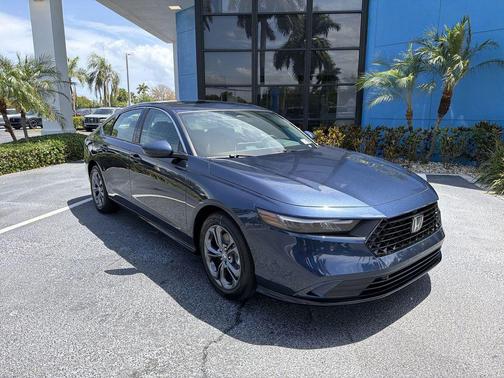 Canyon River Blue Metallic 2026 Honda Accord Hybrid EX-L