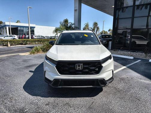 Platinum White Pearl 2024 Honda CR-V Hybrid Sport AWD