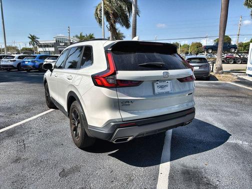 Platinum White Pearl 2024 Honda CR-V Hybrid Sport AWD