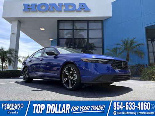 Still Night Pearl 2026 Honda Accord Hybrid Sport