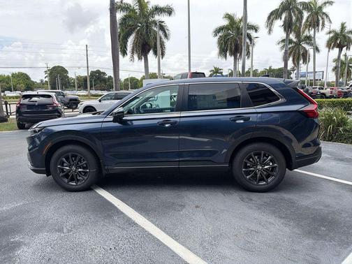 Canyon River Blue Metallic 2026 Honda CR-V EX-L AWD
