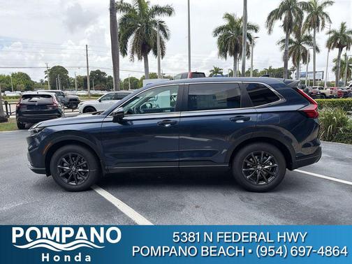 Canyon River Blue Metallic 2026 Honda CR-V EX-L AWD