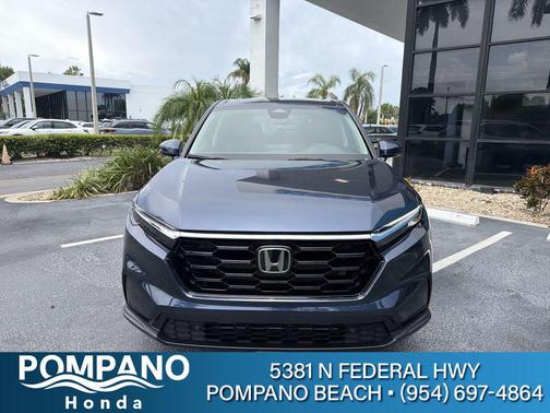 Canyon River Blue Metallic 2026 Honda CR-V EX-L AWD