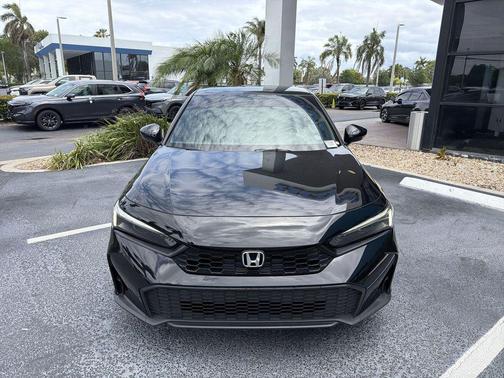 Crystal Black Pearl 2025 Honda Civic Sport