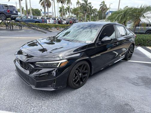 Crystal Black Pearl 2025 Honda Civic Sport