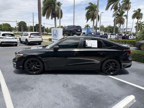Crystal Black Pearl 2025 Honda Civic Sport