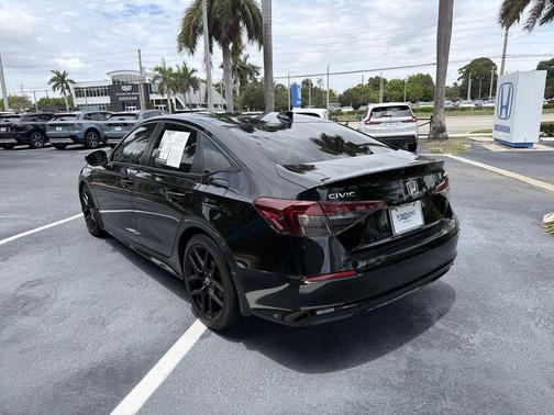 Crystal Black Pearl 2025 Honda Civic Sport