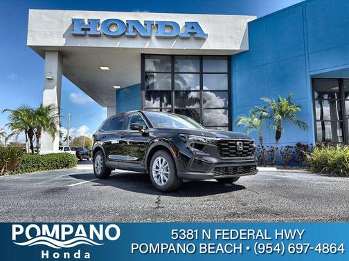 Crystal Black Pearl 2026 Honda CR-V EX AWD