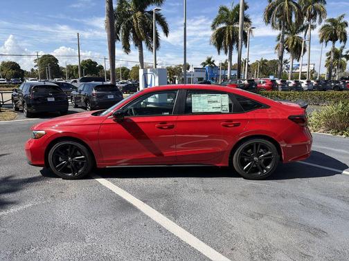 Rallye Red 2026 Honda Civic Si Base