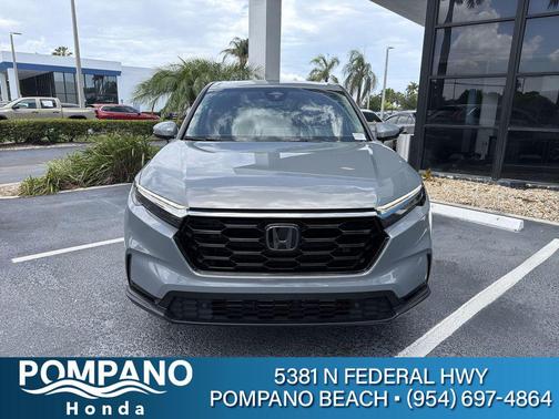 Gray 2024 Honda CR-V EX-L 2WD