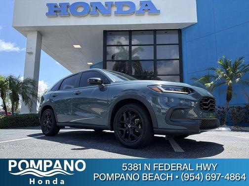 Nordic Forest Pearl 2024 Honda HR-V 2WD Sport