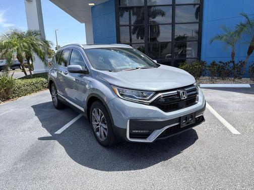 Sonic Gray Pearl 2022 Honda CR-V Hybrid Touring