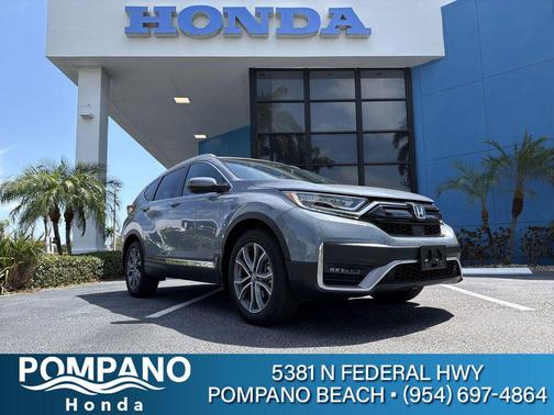 Sonic Gray Pearl 2022 Honda CR-V Hybrid Touring