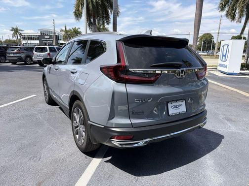 Sonic Gray Pearl 2022 Honda CR-V Hybrid Touring