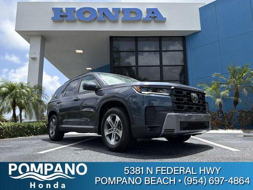 Smoke Blue Pearl 2026 Honda Pilot EX-L