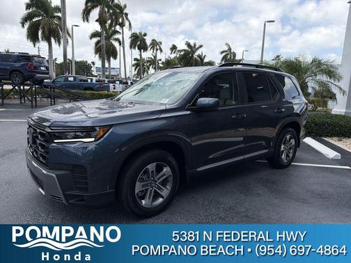 Smoke Blue Pearl 2026 Honda Pilot EX-L