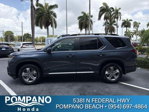 Smoke Blue Pearl 2026 Honda Pilot EX-L