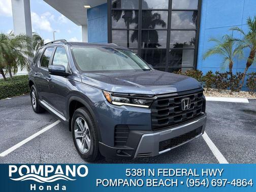 Smoke Blue Pearl 2026 Honda Pilot EX-L