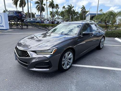 Modern Steel Metallic 2023 Acura TLX Technology