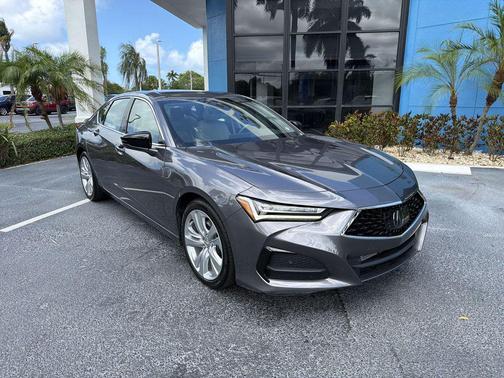 Modern Steel Metallic 2023 Acura TLX Technology