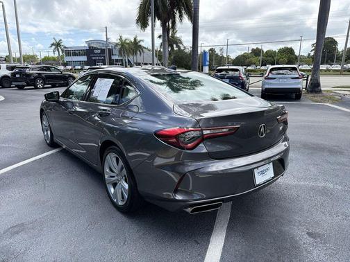 Modern Steel Metallic 2023 Acura TLX Technology