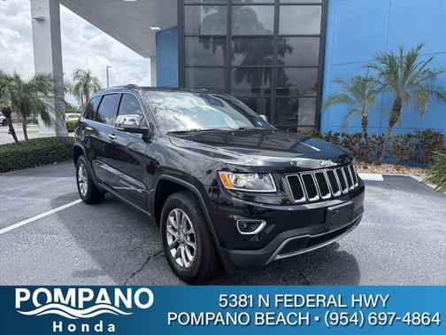 Brilliant Black Crystal Pearlcoat 2016 Jeep Grand Cherokee Limited