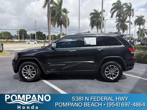 Brilliant Black Crystal Pearlcoat 2016 Jeep Grand Cherokee Limited
