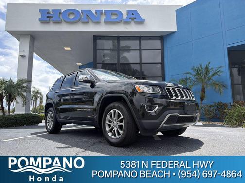 Brilliant Black Crystal Pearlcoat 2016 Jeep Grand Cherokee Limited