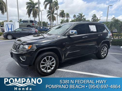 Brilliant Black Crystal Pearlcoat 2016 Jeep Grand Cherokee Limited