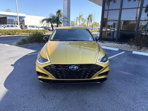 Glowing Yellow 2020 Hyundai SONATA SEL Plus