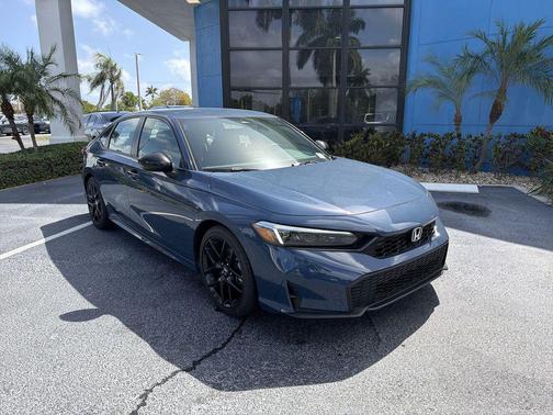 Blue Lagoon Pearl 2026 Honda Civic Sport