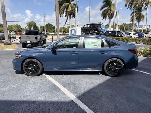 Blue Lagoon Pearl 2026 Honda Civic Sport