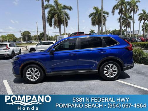 Still Night Pearl 2023 Honda CR-V LX 2WD