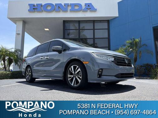 Gray 2024 Honda Odyssey Touring
