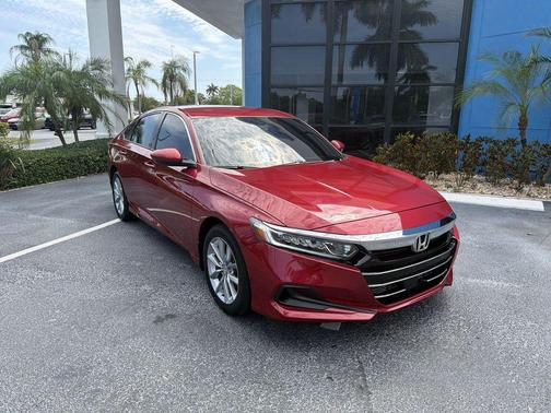 San Marino Red 2022 Honda Accord LX 1.5T