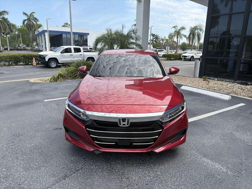 San Marino Red 2022 Honda Accord LX 1.5T