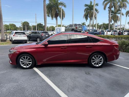 San Marino Red 2022 Honda Accord LX 1.5T