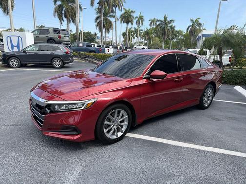 San Marino Red 2022 Honda Accord LX 1.5T