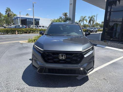 Gray 2024 Honda CR-V Hybrid Sport AWD