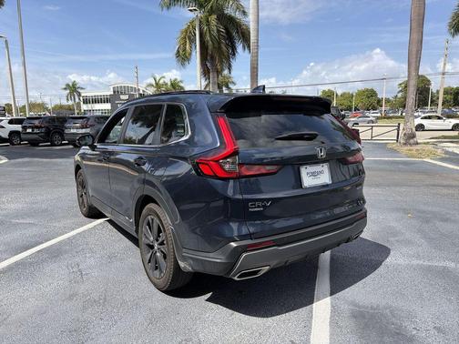 Gray 2024 Honda CR-V Hybrid Sport Touring AWD