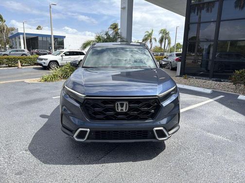 Gray 2024 Honda CR-V Hybrid Sport Touring AWD