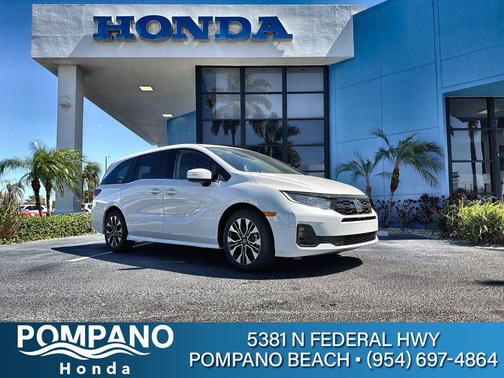 Platinum White Pearl 2026 Honda Odyssey Elite