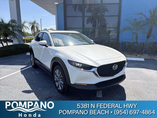 Snowflake White Pearl Mica 2024 Mazda CX-30 2.5 S Preferred Package