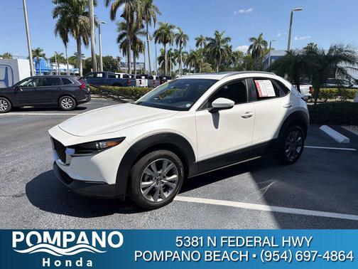 Snowflake White Pearl Mica 2024 Mazda CX-30 2.5 S Preferred Package