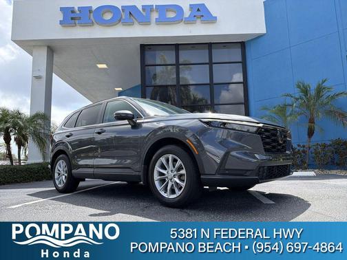 sparkle silver metallic 2024 Honda CR-V EX-L AWD