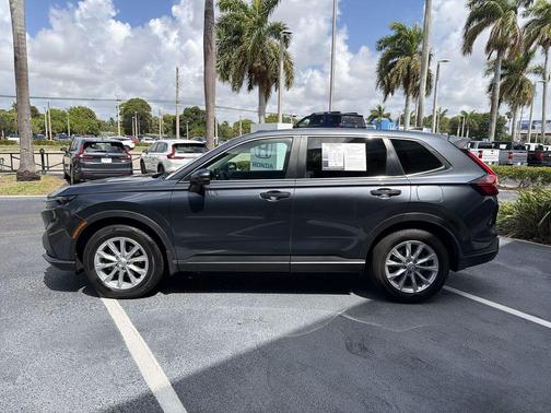 sparkle silver metallic 2024 Honda CR-V EX-L AWD