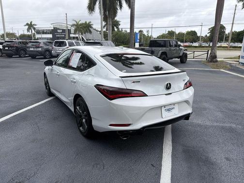 Platinum White Pearl 2023 Acura Integra A-SPEC