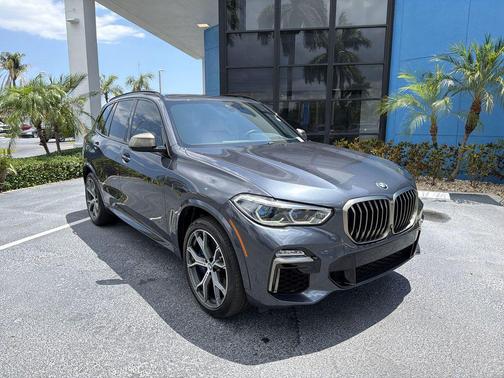 Arctic Gray Metallic 2021 BMW X5 M50i