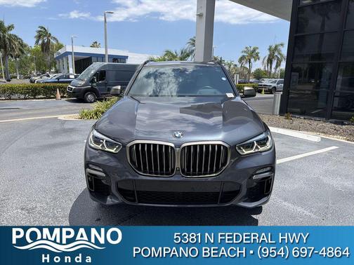 Arctic Gray Metallic 2021 BMW X5 M50i