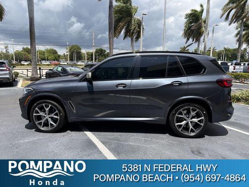 Arctic Gray Metallic 2021 BMW X5 M50i
